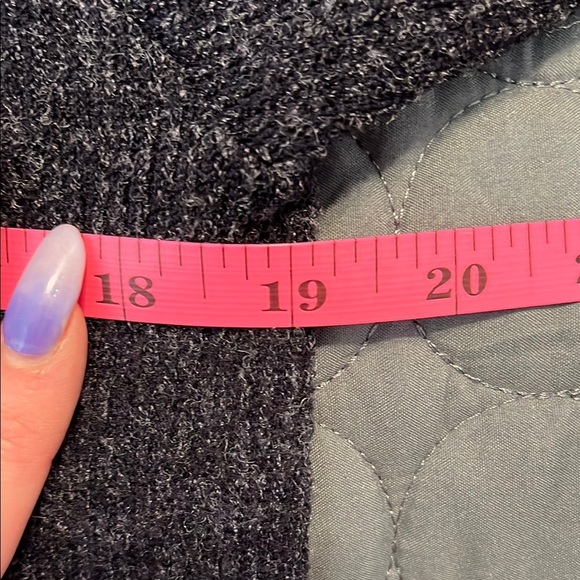 GOOD Clothing South Africa Ribbed Knee-Length Bubble Hem Sweater Dress Navy Blue - Picture 10 of 12